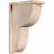 Ekena Millwork Crestline Smooth Corbel w/Backplate, Douglas Fir, 7 1/2"W x 14"D x 22"H COR08X14X22CRE01SDF - alternate 1